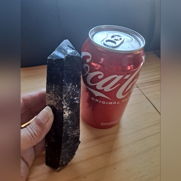 Double-terminated Smoky Quartz Crystal - Picture 5 of 7